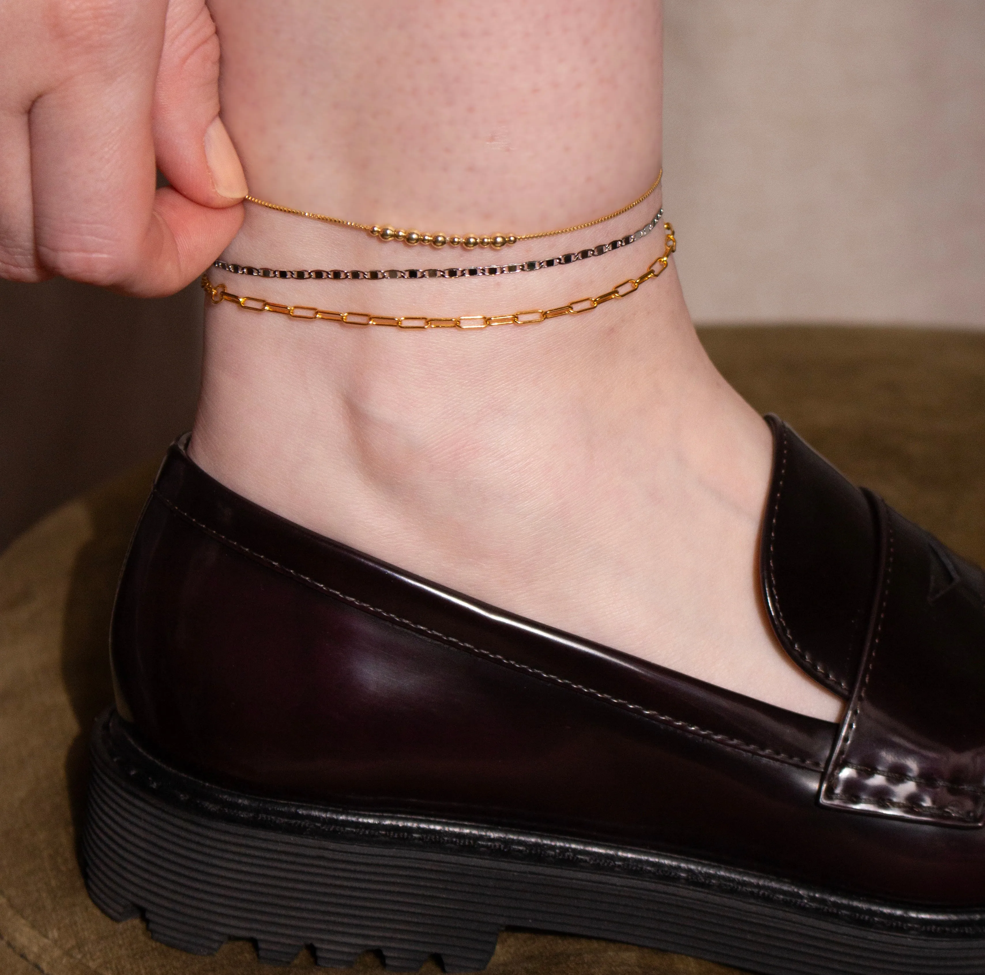 ADDISON ANKLET GOLD