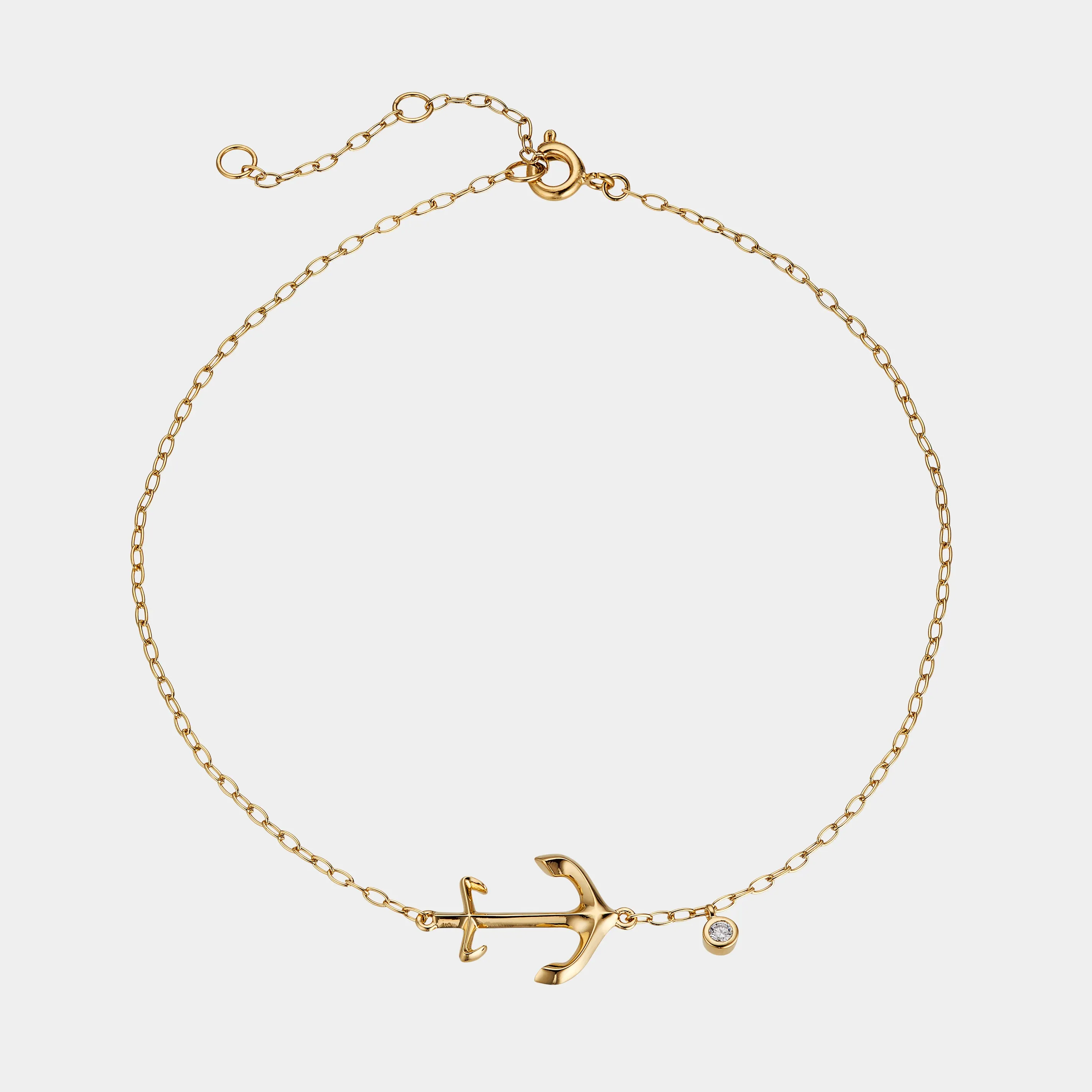 AJOA VACAY ANCHOR ANKLET