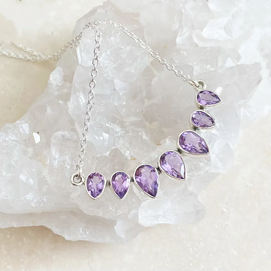 Amethyst Necklace -Kyra