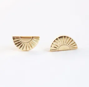 Apollonia Sunrays Stud Earrings