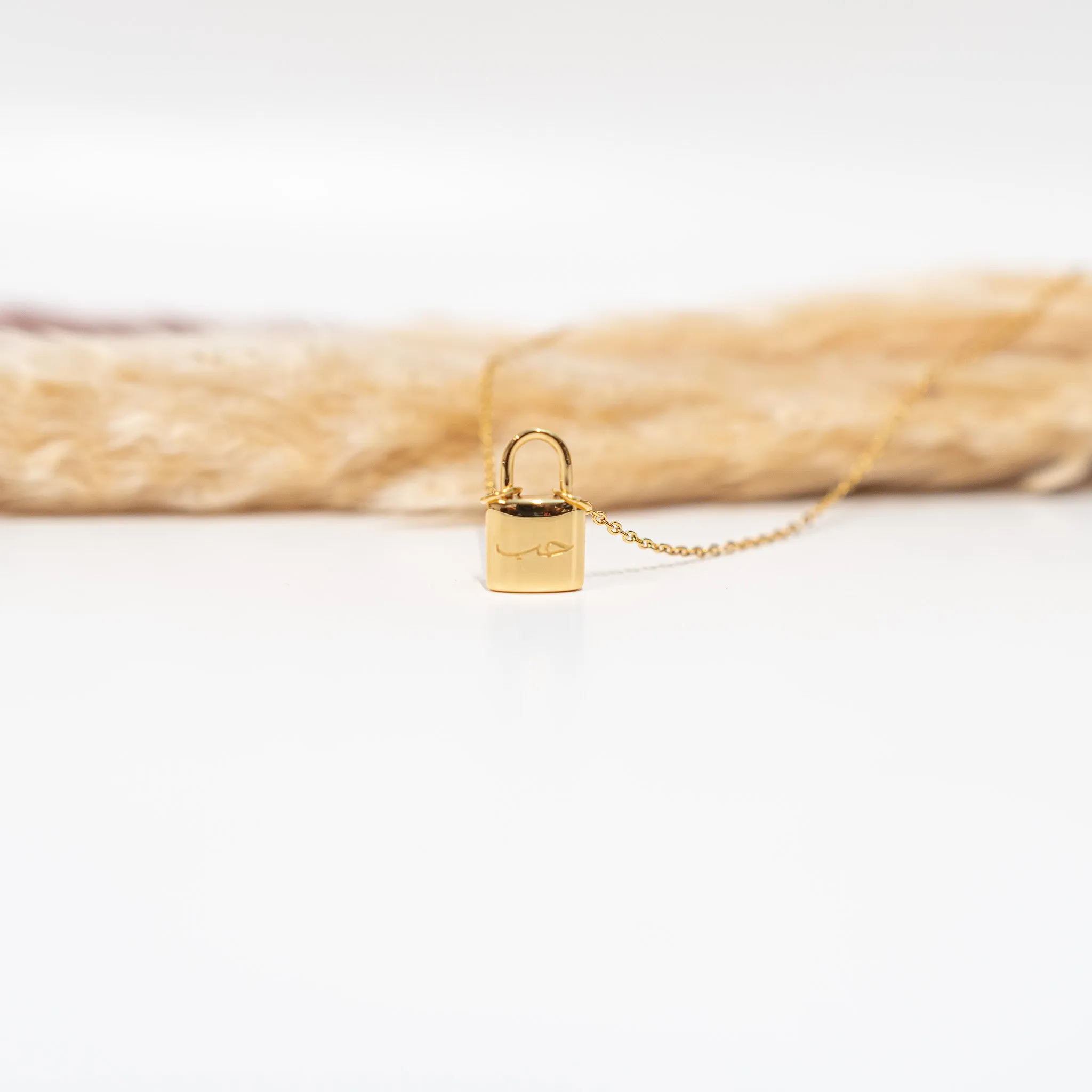 Arabic Love Lock Pendant