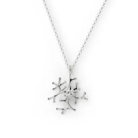 astrocyte necklace | silver