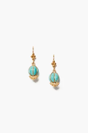 Balloon Earrings Turquoise