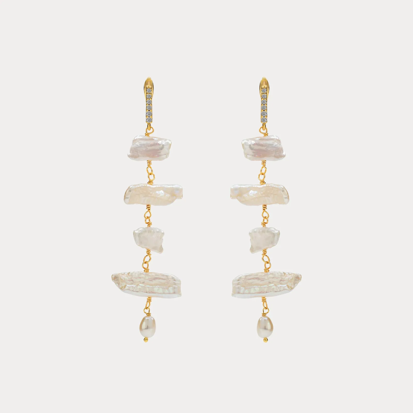 Baroque Pearl Earrings