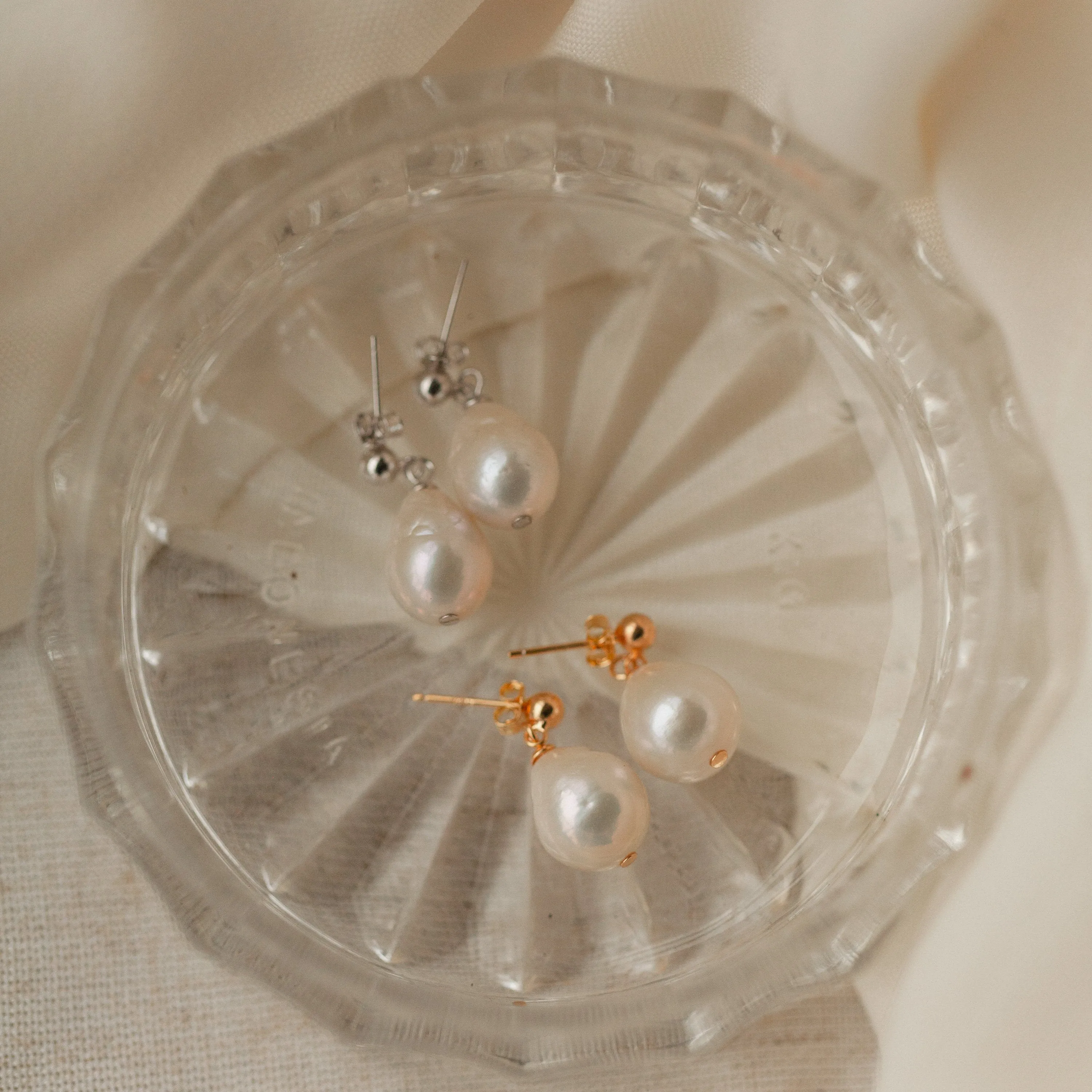 Baroque Pearl Earrings