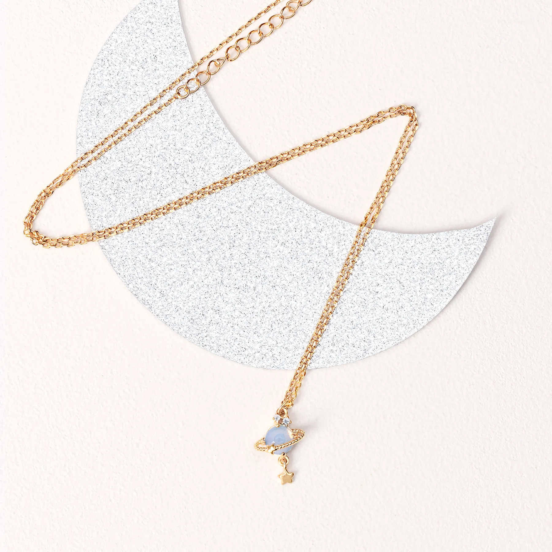 Blue Jupiter Necklace