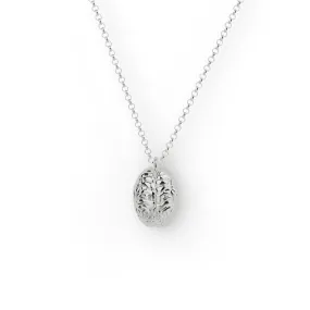 brain necklace | silver