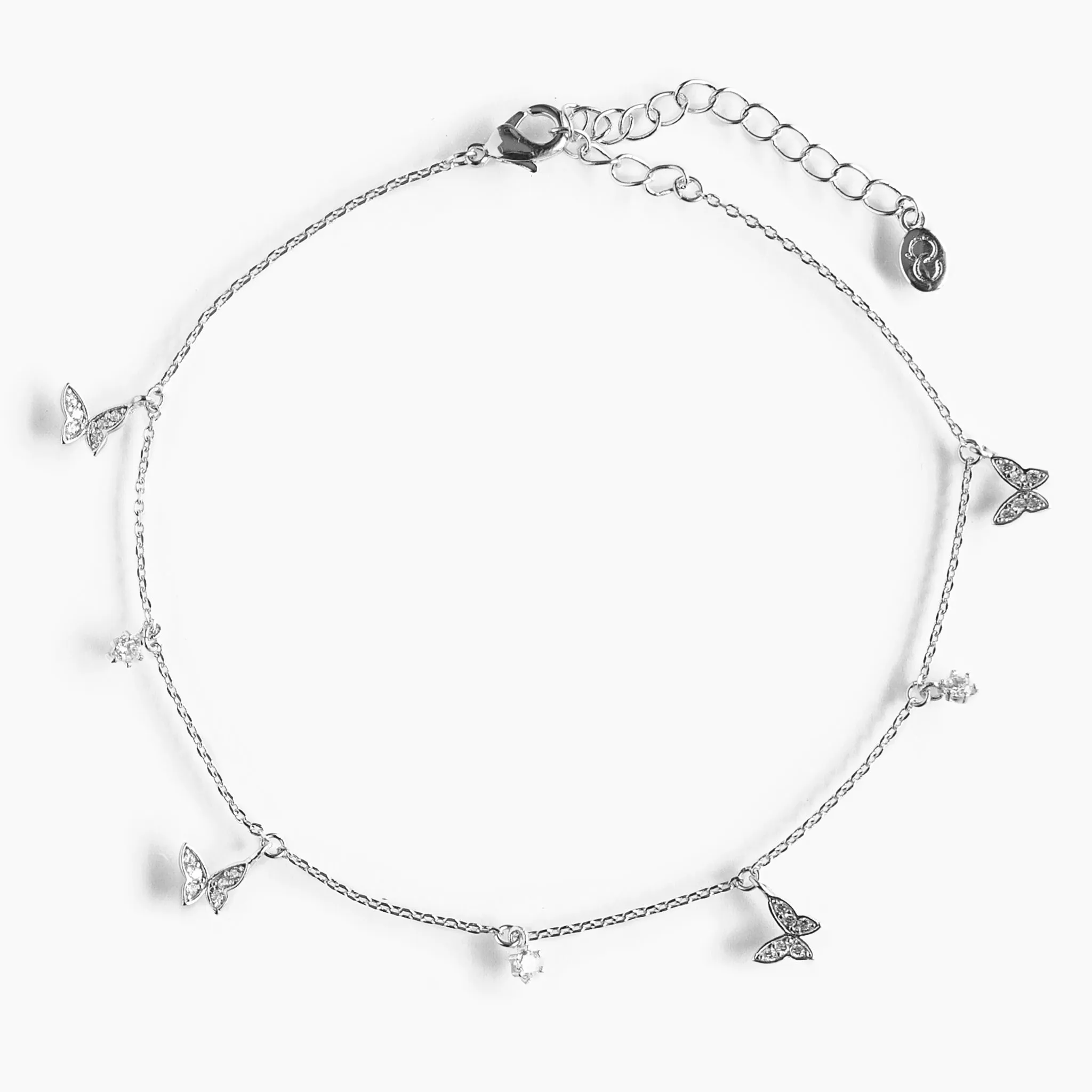 Butterfly Trio Anklet