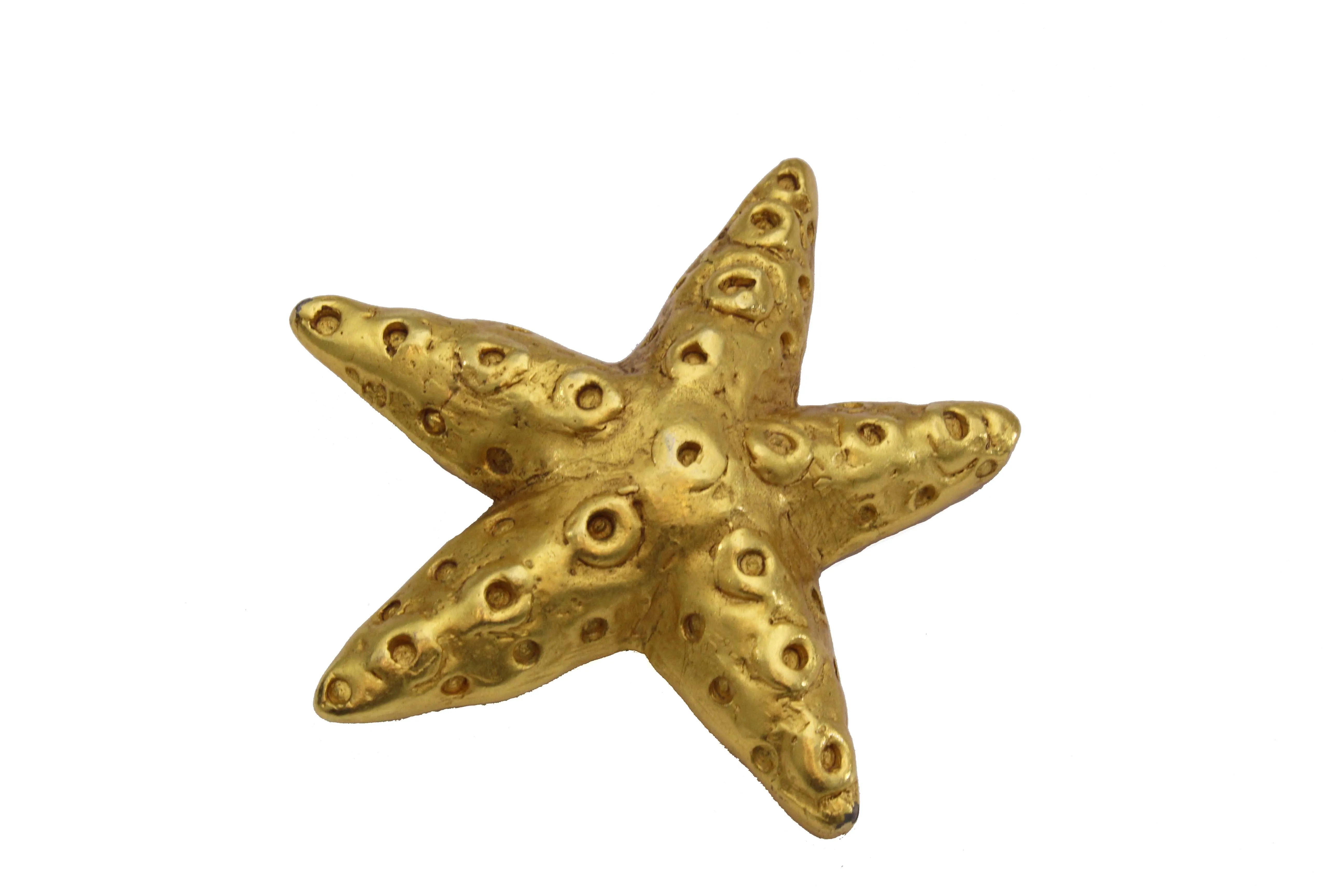 CHRISTIAN LACROIX starfish brooch