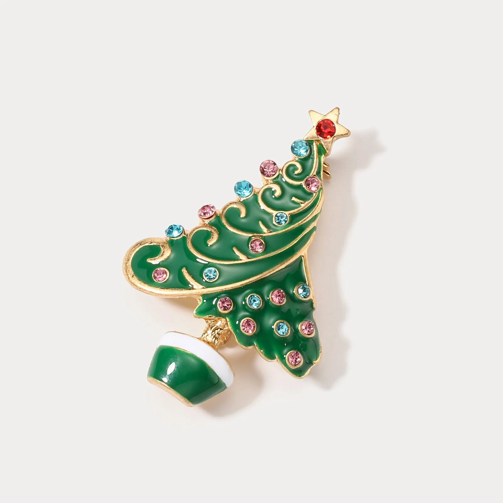 Christmas Tree Brooch