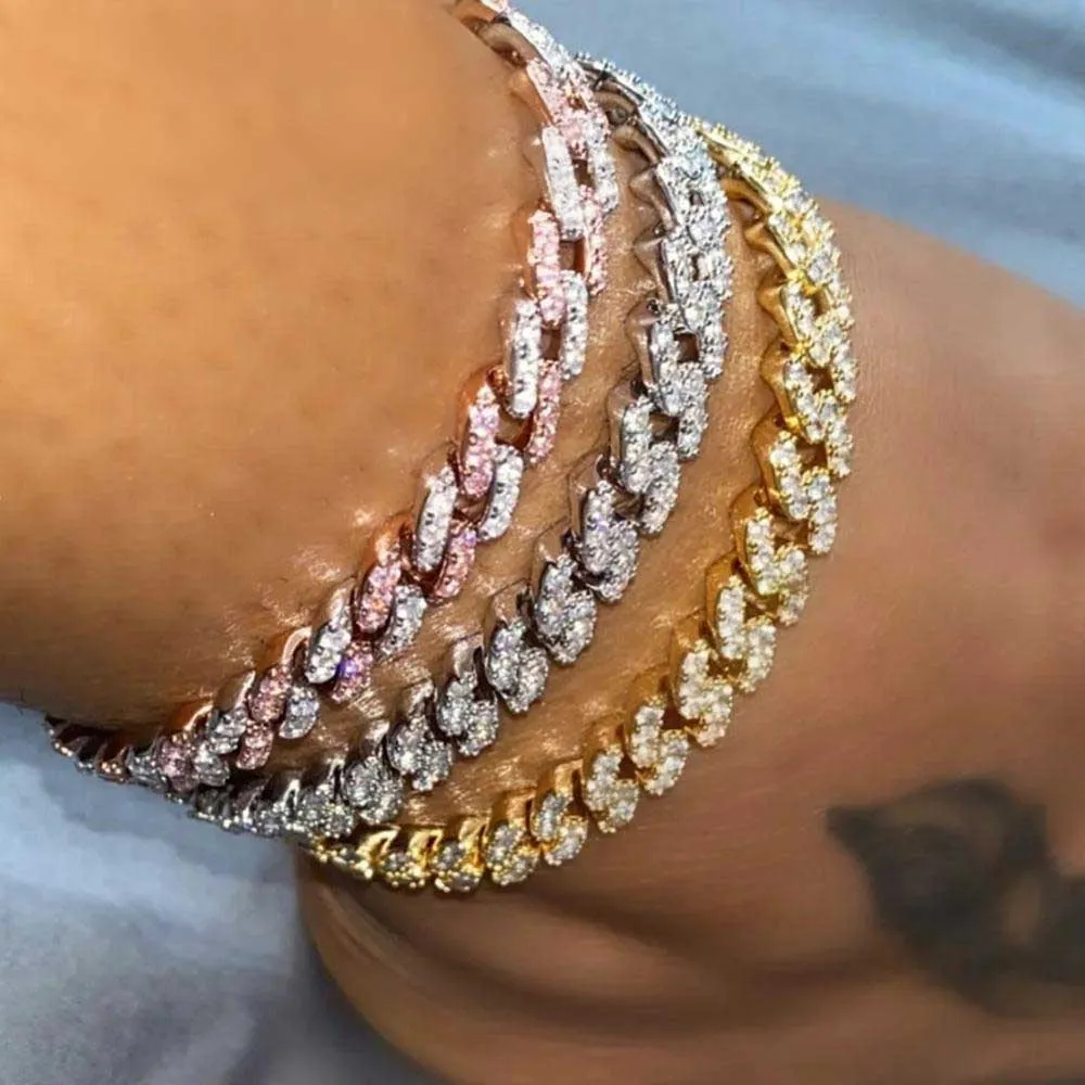 Chunky Chain Rhinestone  Anklet