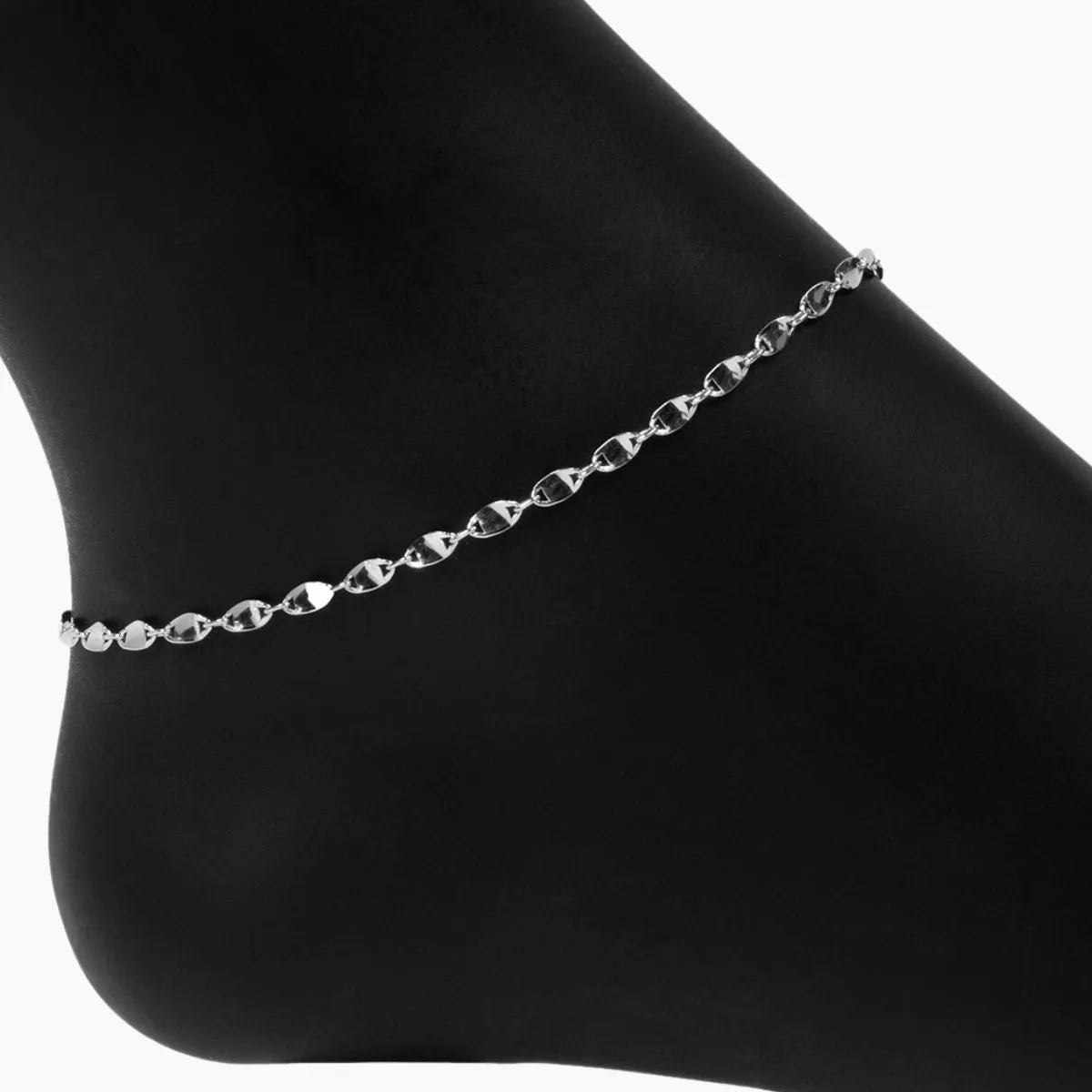 Confetti Anklet (Silver)