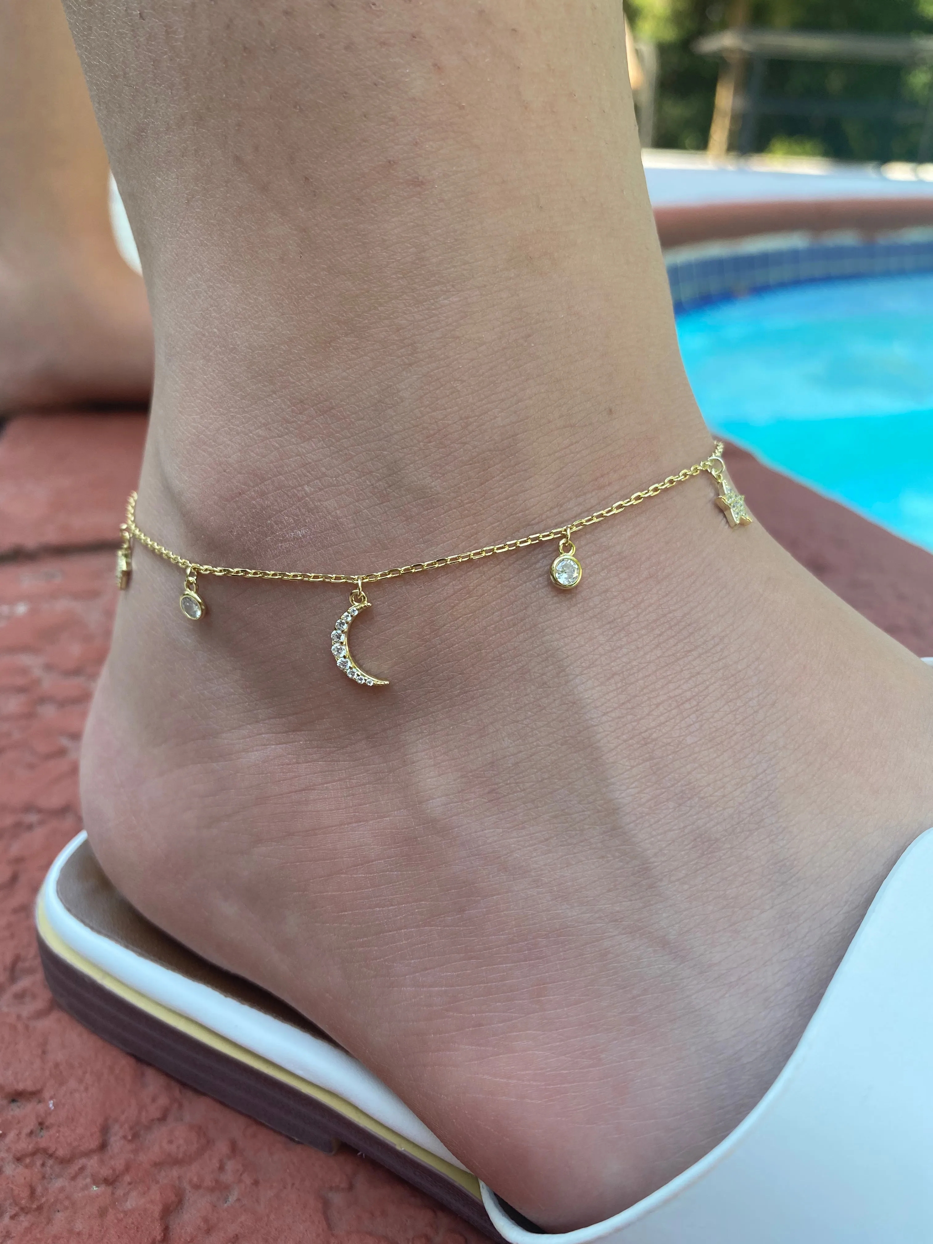 Constellation Anklet