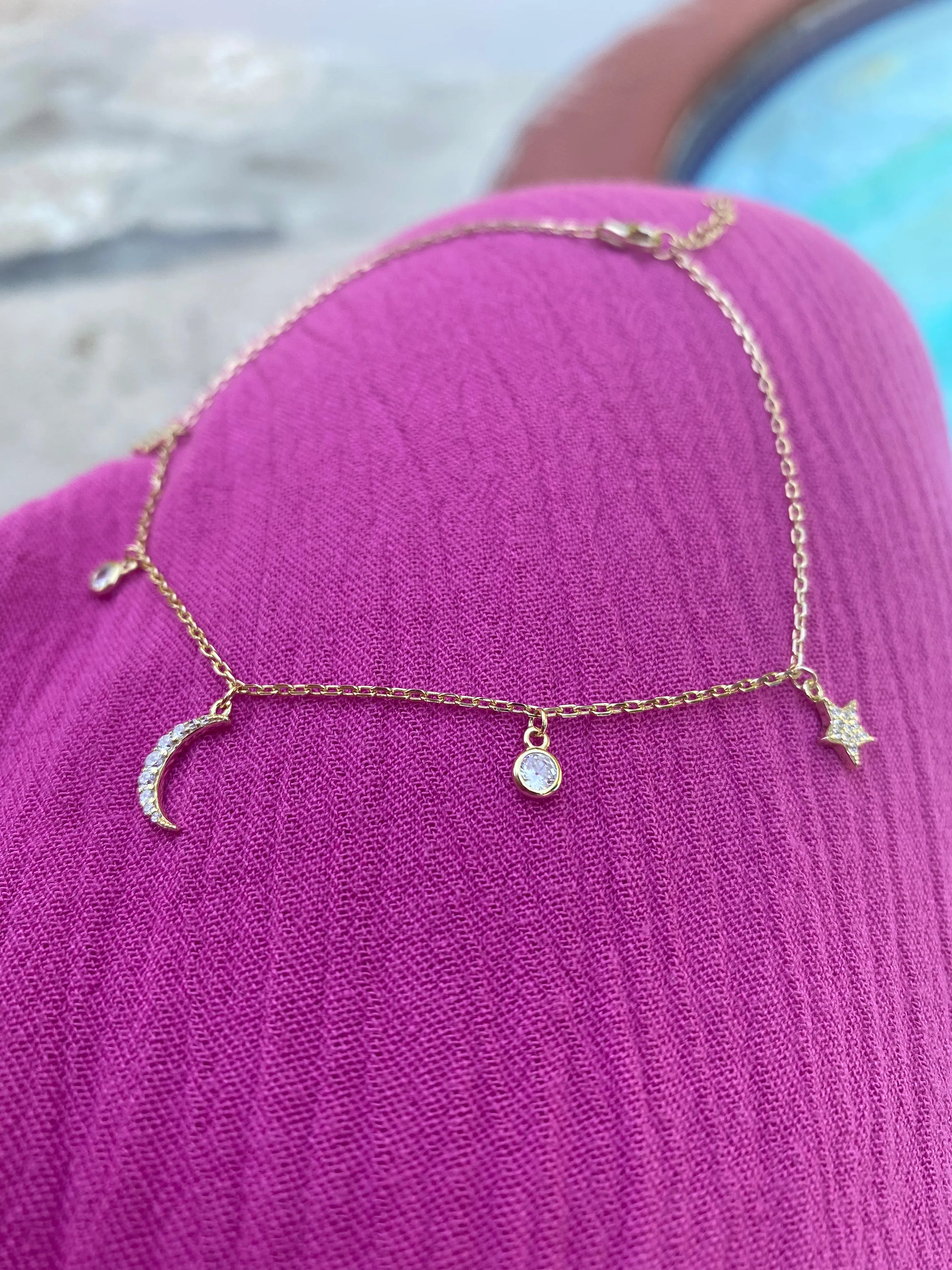 Constellation Anklet