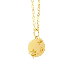 Cosmic Sparkling Star Pendant