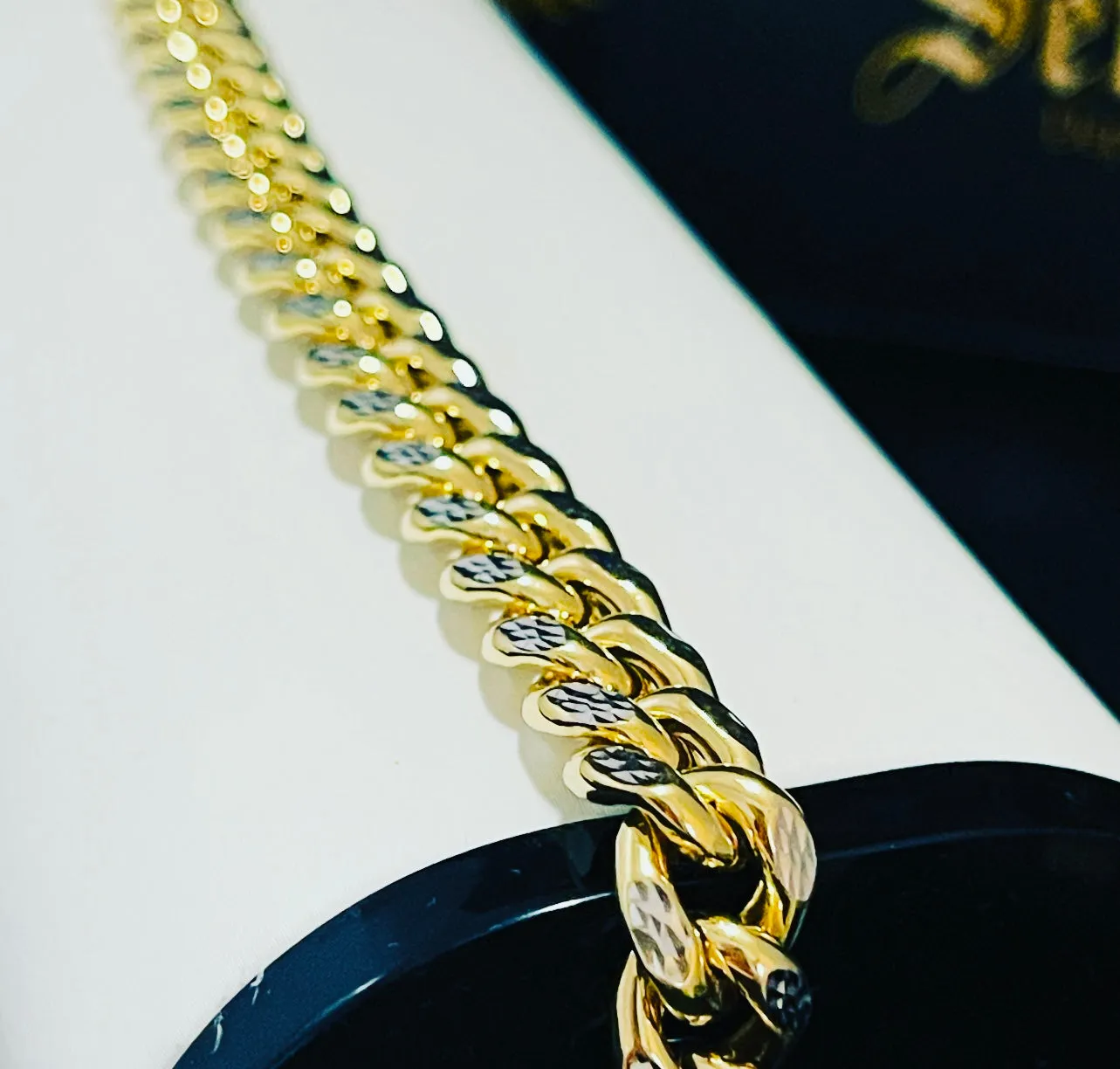 Cuban link bracelet