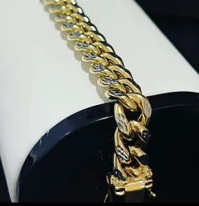 Cuban link bracelet