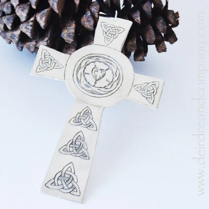 Custom Pectoral Cross Pendant