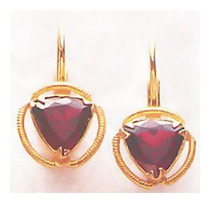 Darlington Garnet Earrings