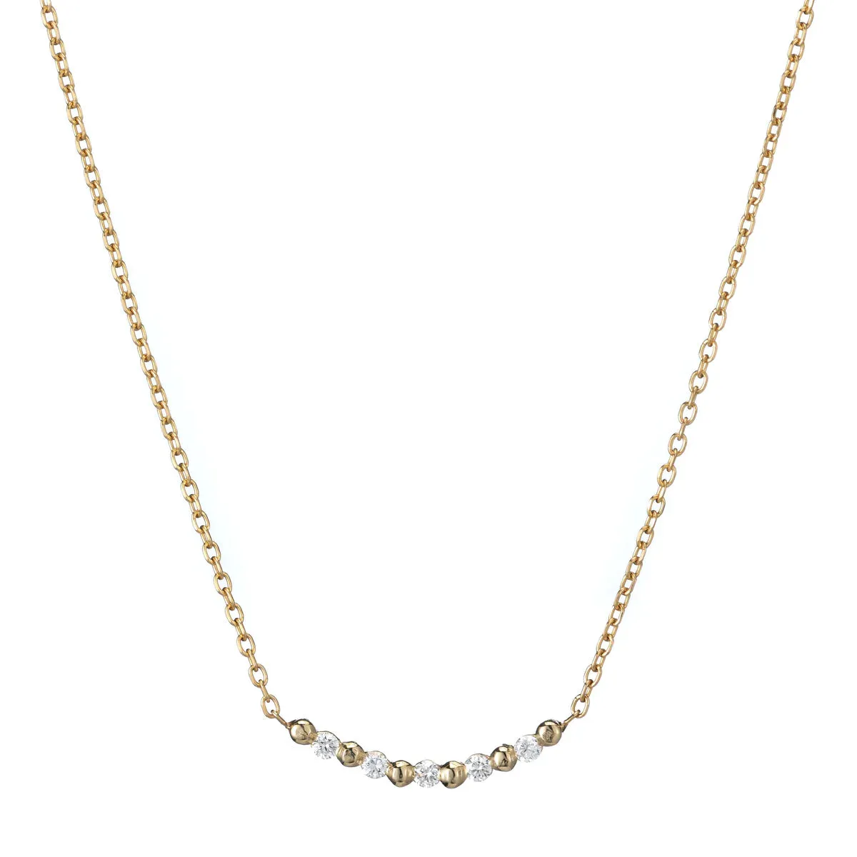 Diamond Pizzicato Necklace