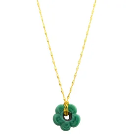 Fleur Necklace - Emerald