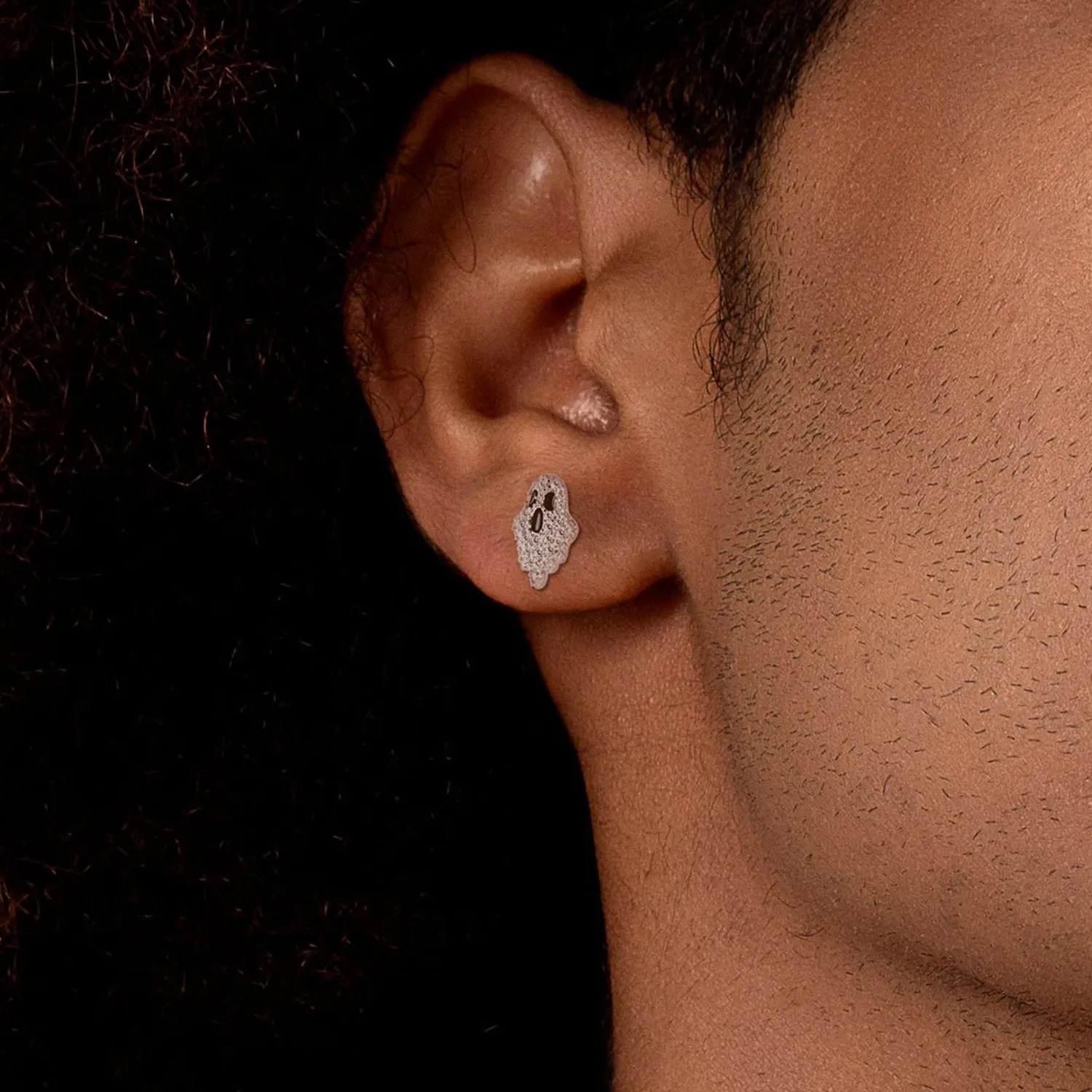 Ghost Stud Earrings