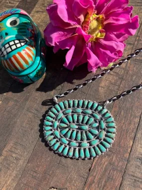 Green Sunrise Necklace