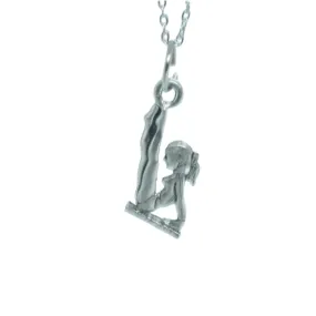 Gymnast Charm Necklace