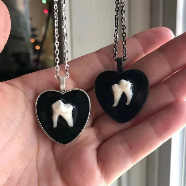 Heart Tooth Necklace