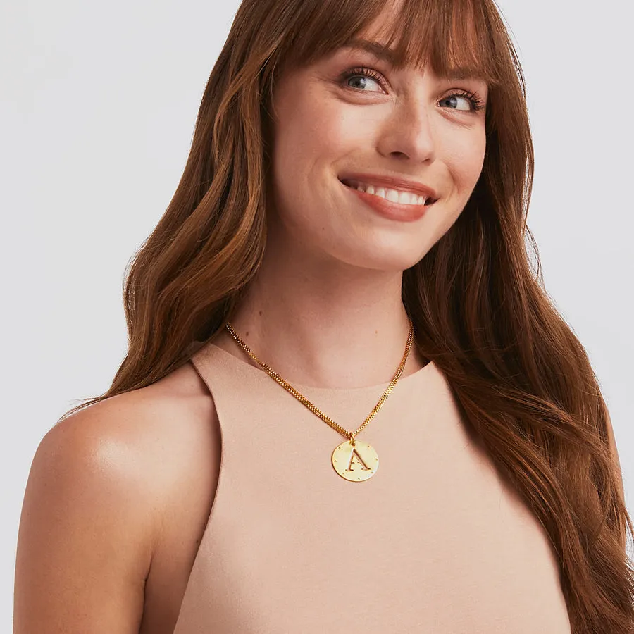 Julie Vos Monogram Pendant