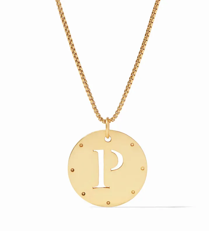 Julie Vos Monogram Pendant