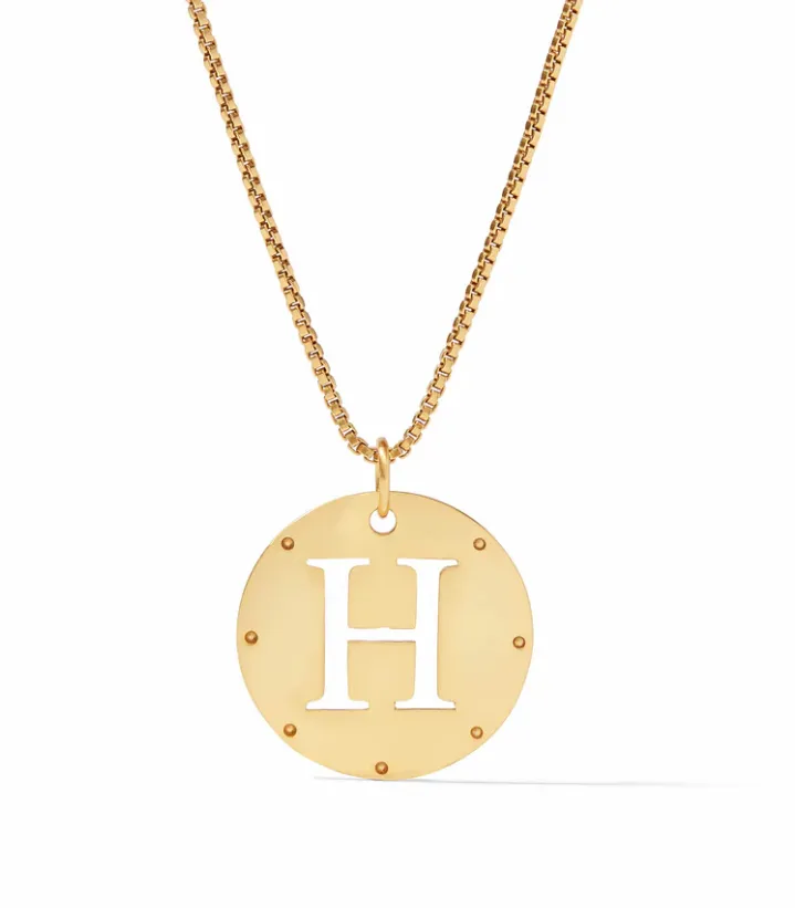 Julie Vos Monogram Pendant