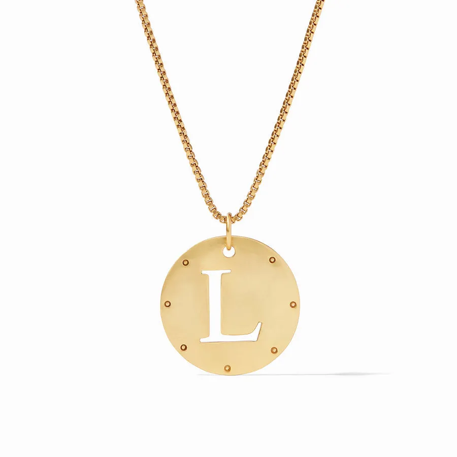 Julie Vos Monogram Pendant