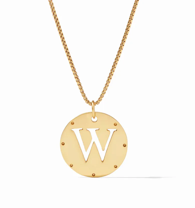 Julie Vos Monogram Pendant