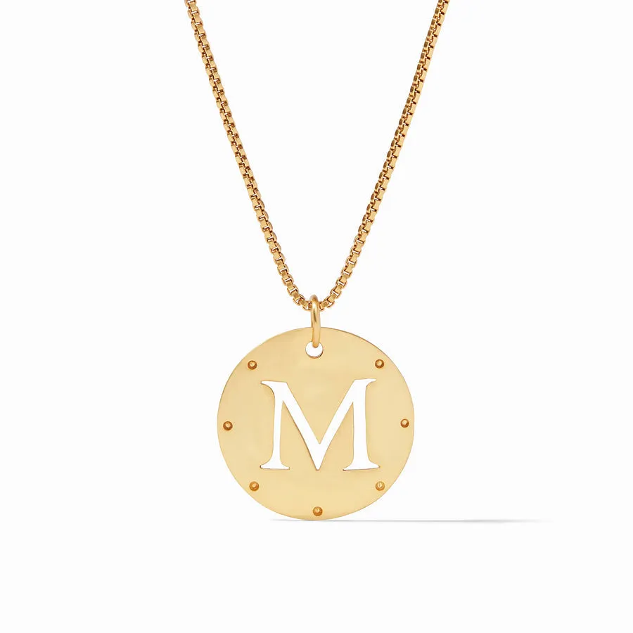 Julie Vos Monogram Pendant