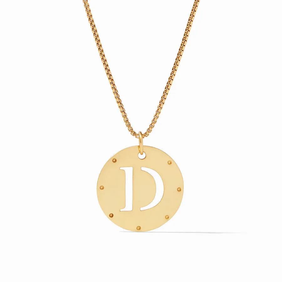 Julie Vos Monogram Pendant