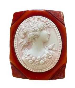 Large Cameo Brooch