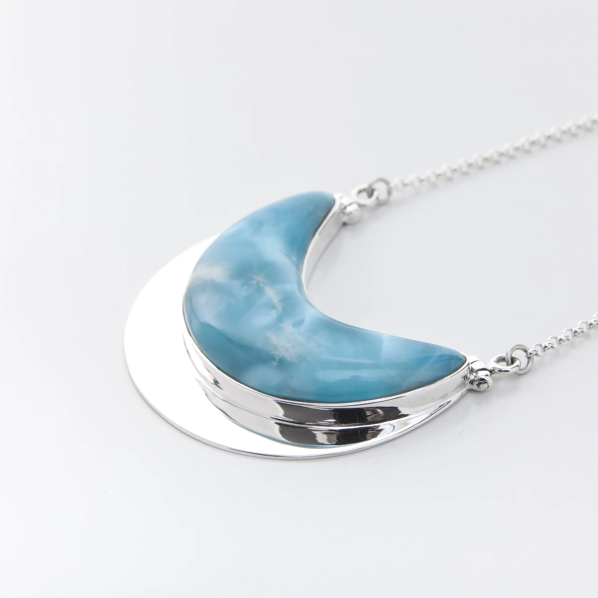 Larimar Necklace Gloria