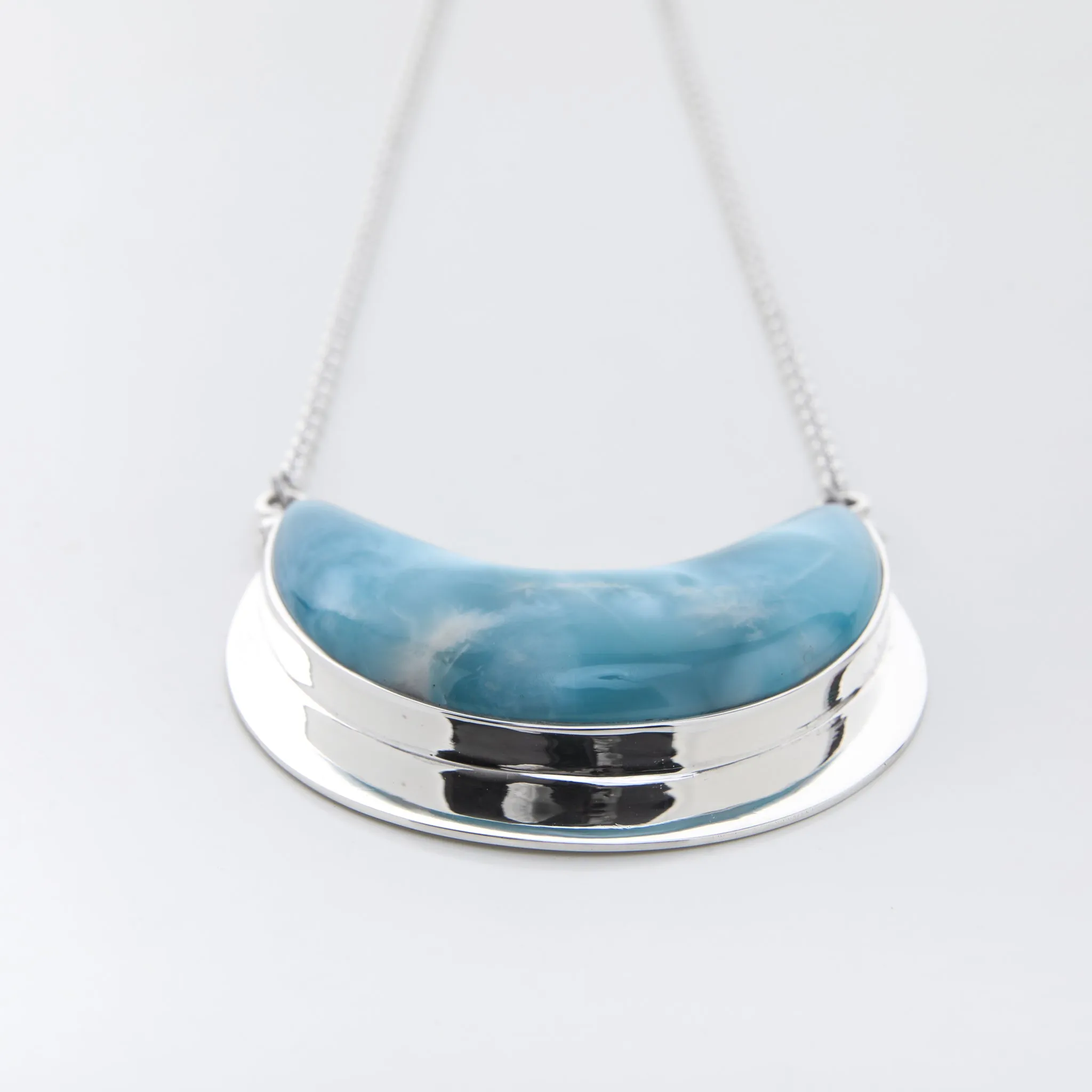 Larimar Necklace Gloria