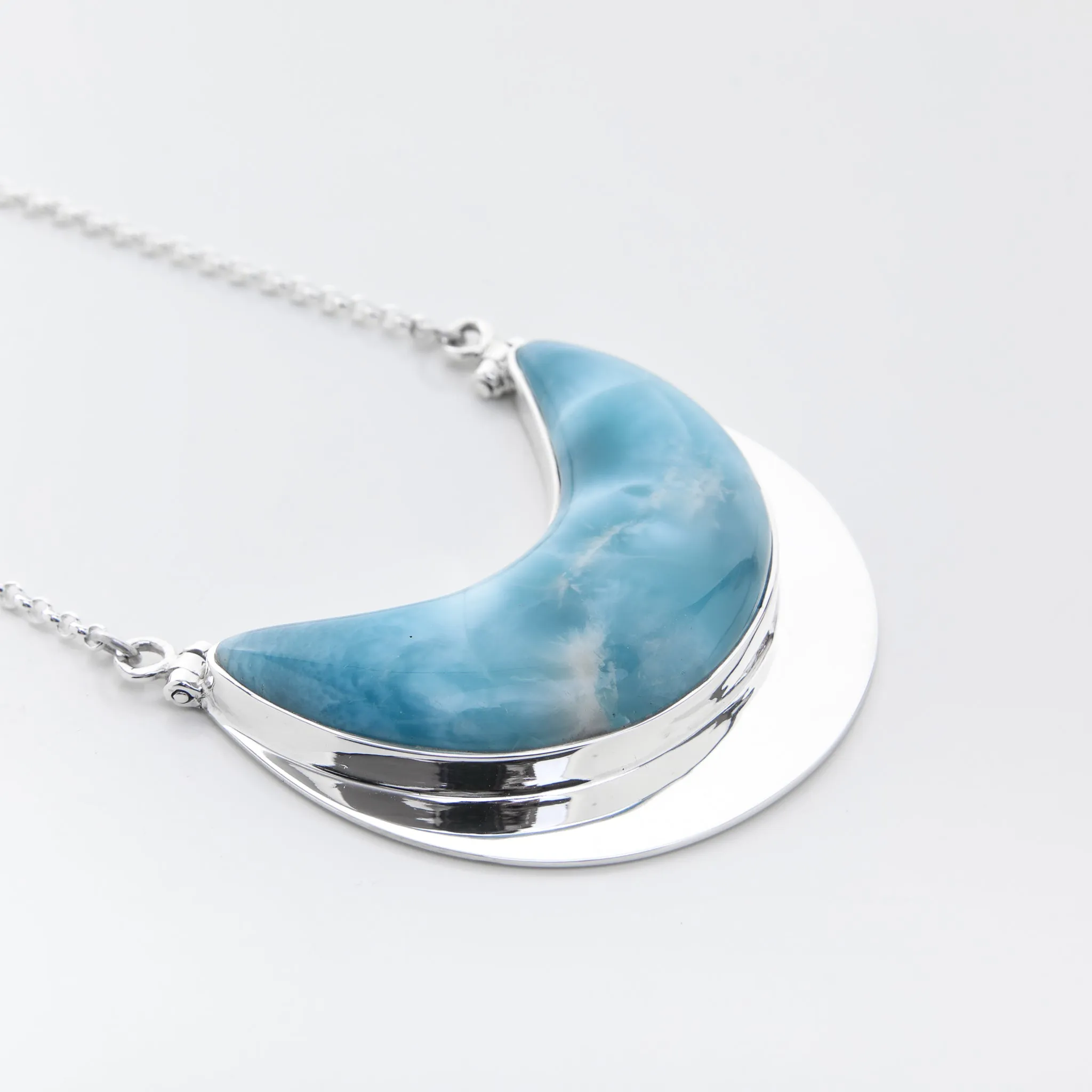 Larimar Necklace Gloria