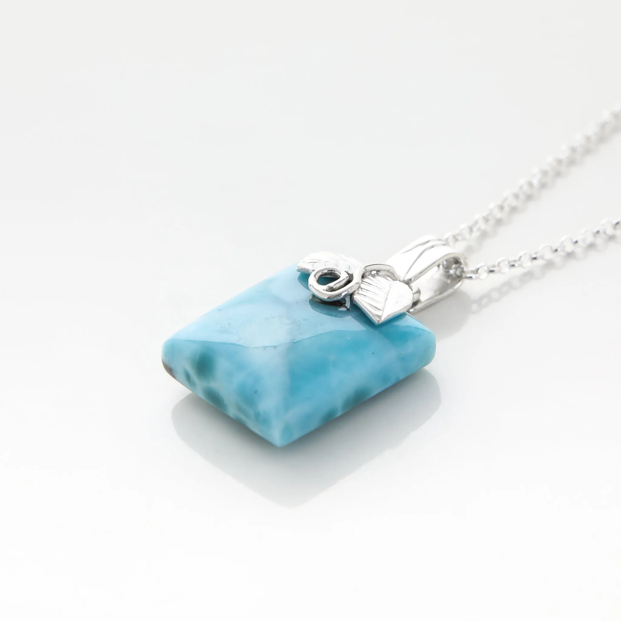 Larimar Pendant Flora