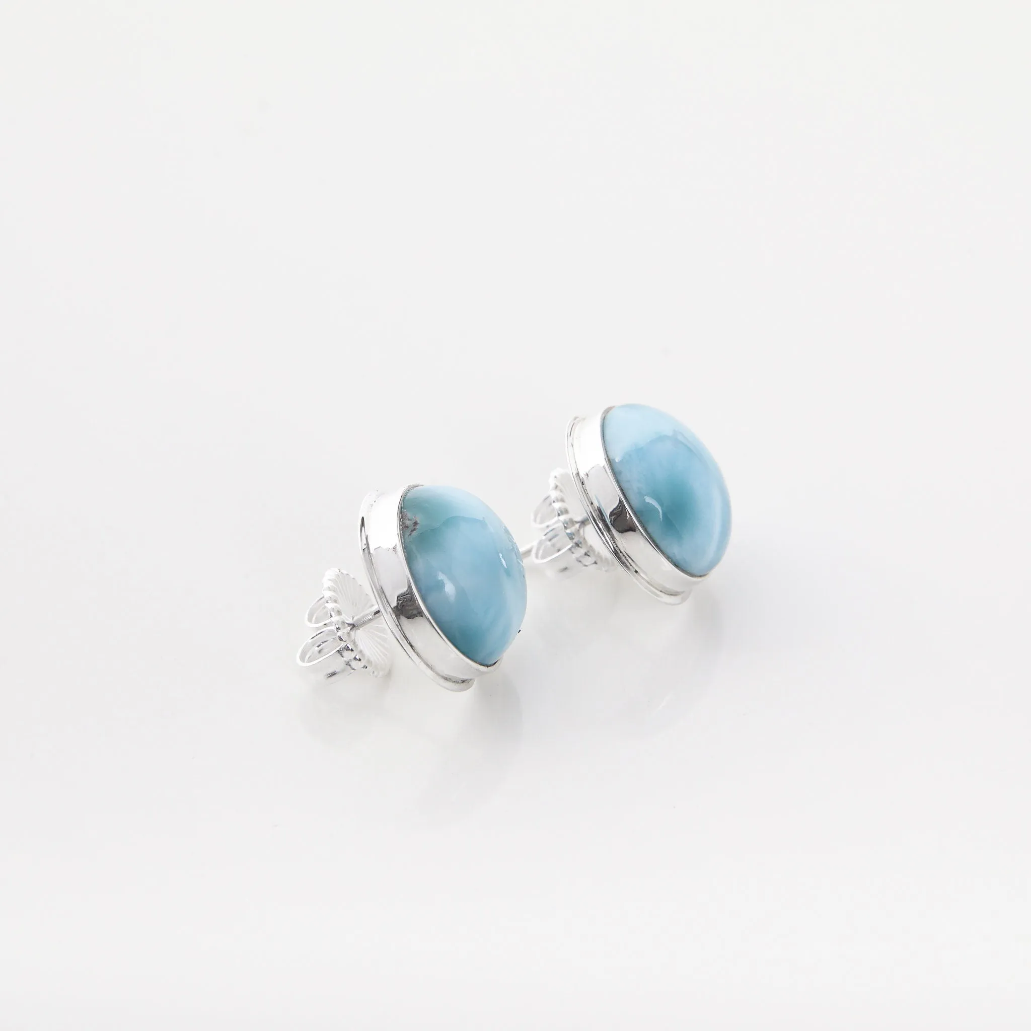 Larimar Stud Earrings Sienna