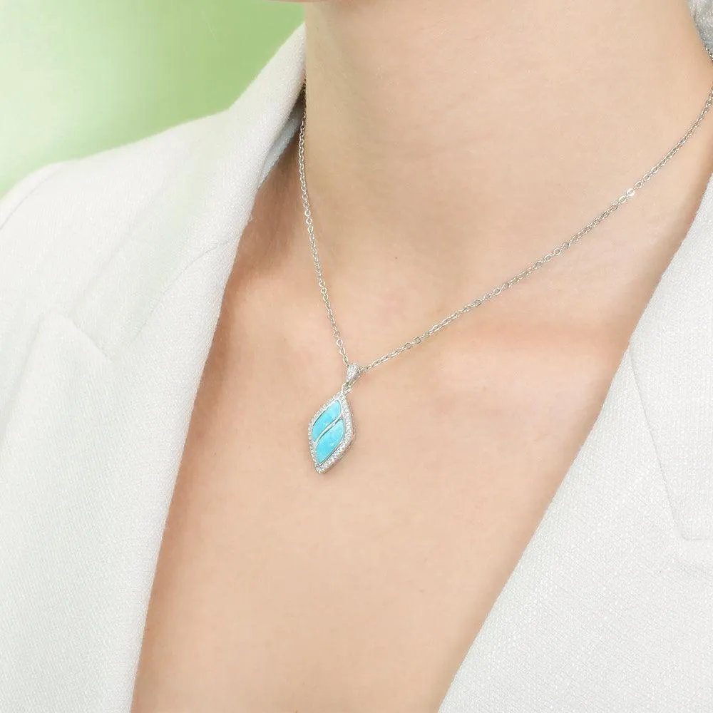 Larimar Tropical Waters Pendant