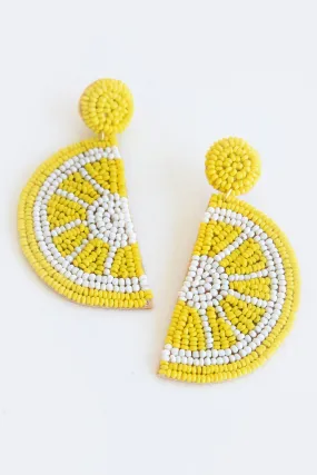 LEMON SLICE EARRINGS