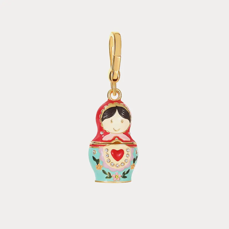 Matryoshka Locket Necklace