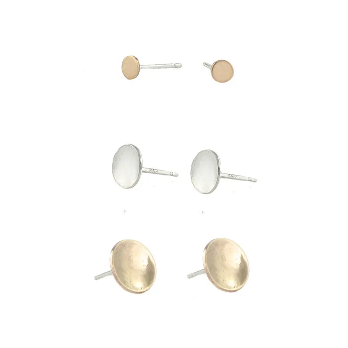 Nailhead Stud Earrings