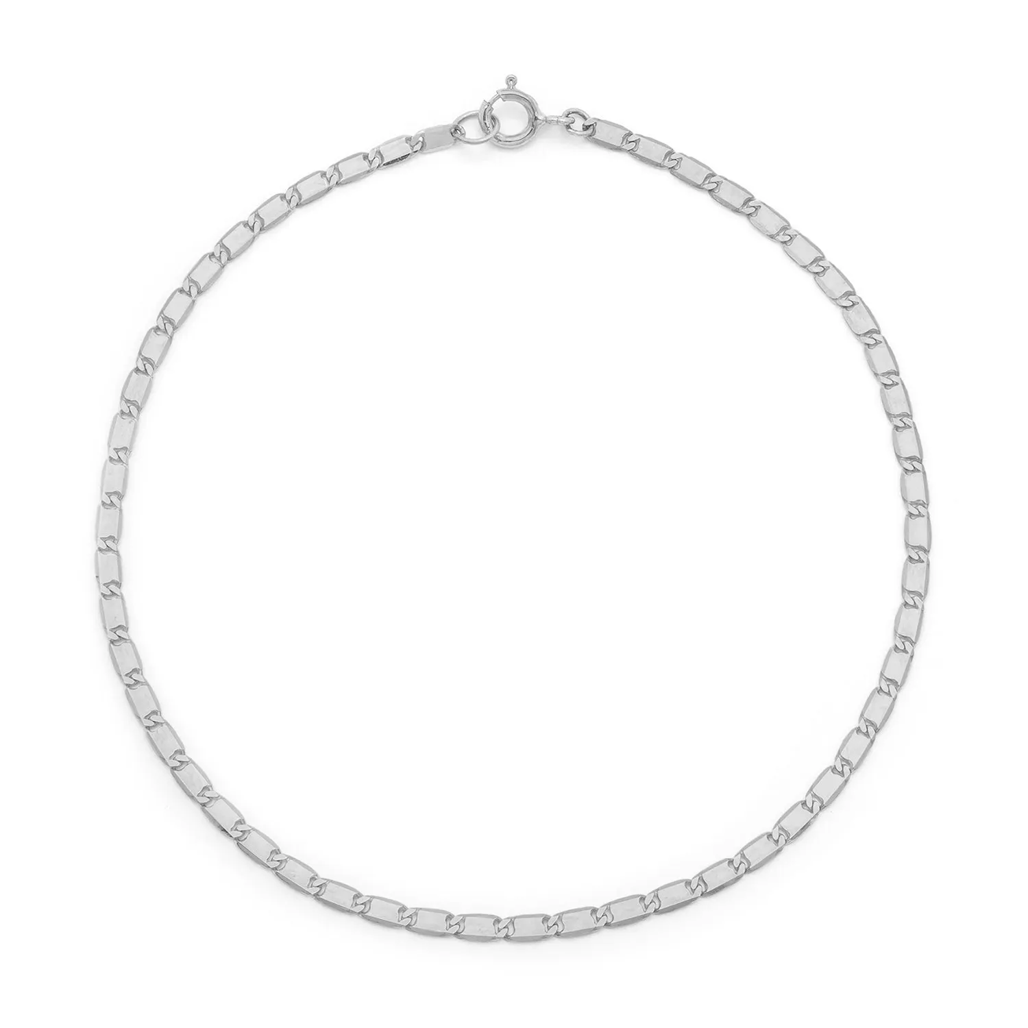 Nostalgia Spark Anklet | Silver