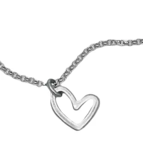 Open Heart Necklace