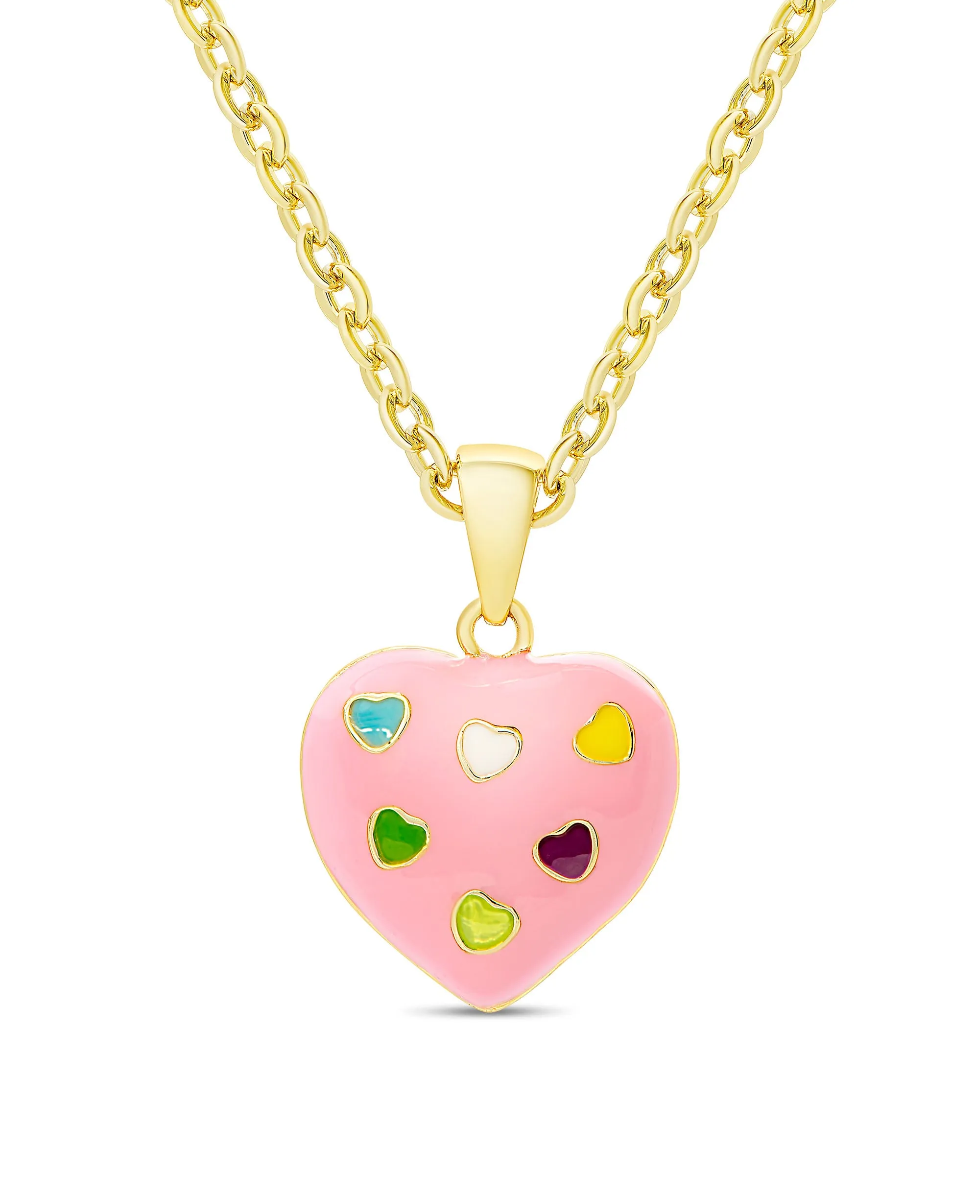 Puffed Heart Pendant