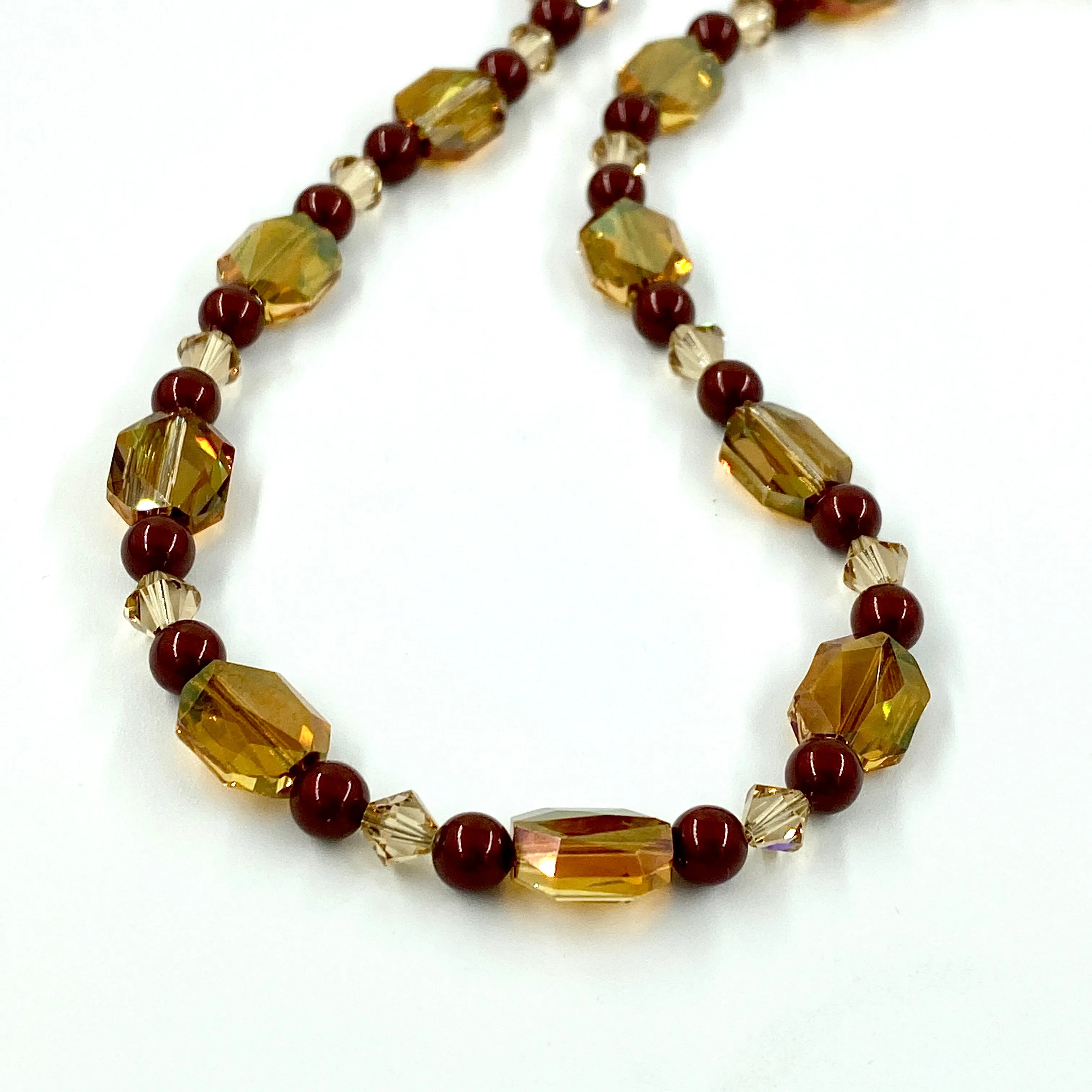 "Amber Sparks" Necklace